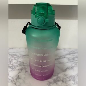 Gradient Water  with Motivational Time Markers